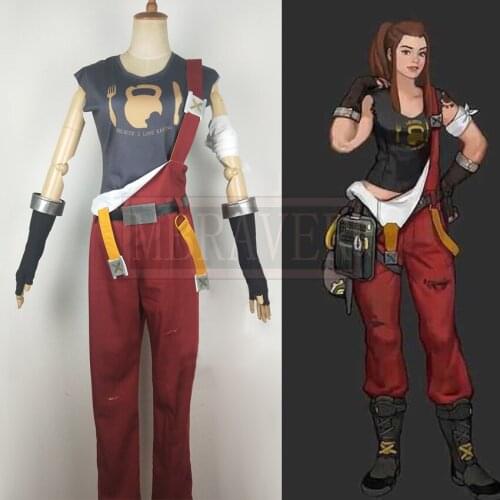 OW Brigitta Lindholm Cosplay Costume Custom made Any Size