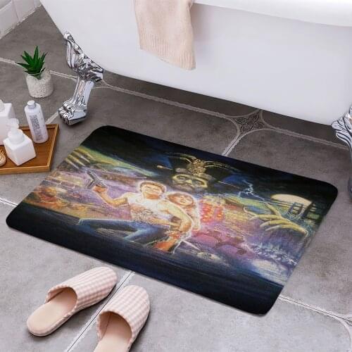 Big Trouble in Little Chin 3D Print Doormats Rectangle Non-Slip DoorMat Bedroom Kitchen Entrance Print Door rugs Dropshipping