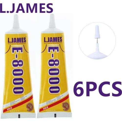 New E8000 15ml Strong Liquid Glue Clothes Fabric Clear Leather Adhesive Jewelry Stationery Phone Screen Instant Earphone