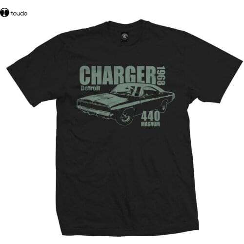 Hot Sale 2019 New Fashion Brand Crew Neck T-Shirt - Charger 1968 - Mopar Muscle Car Classic American Car Fansmen T Shirt Clothes