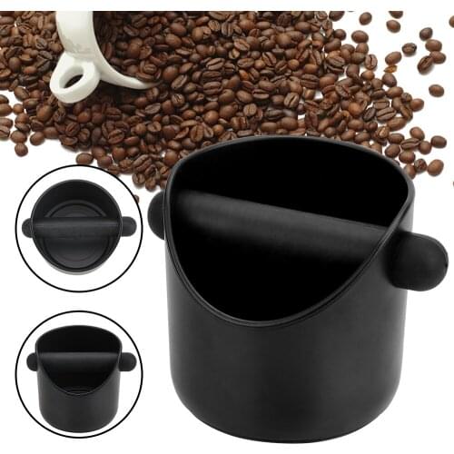 Anti Slip Coffee Grind Dump Bin Coffee Grind Knock Box Cafe Accessories Household Coffee Tools Espresso Grounds Container