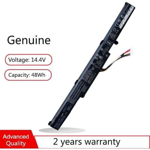 New 48Wh A41N1611 Laptop Battery For Asus Rog GL553VW-FY089T GL553VD-2D FY075T DS71 FY072T GL553VE-1B A41LK5H A41LP4Q