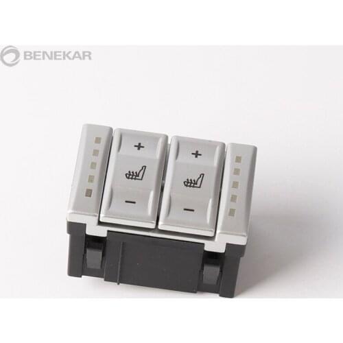 New Silver Seat Heater Button Heating Switch Control for Ford Mondeo MK3 S-MAX 2001-2007