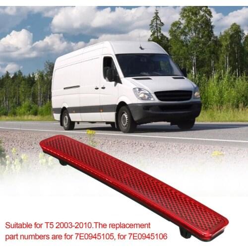 Rear False Light Reflector Long Service Life Sturdy Portable Tail Bumper Reflector Replacement For Car