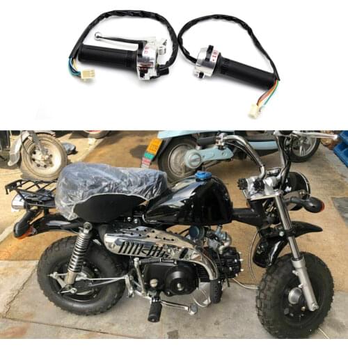 COMPLETE WIRING HARNESS ASSEMBLY & CONTROL SWITCH & Turn Handle Grip FOR HONDA Z50 GORILLA MONKEY