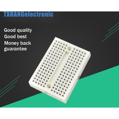 SYB-170 Mini Prototype Experiment Test Breadboard Board Tie-points 170 Tie-points 35*47*8.5mm Breadboard diy electronics