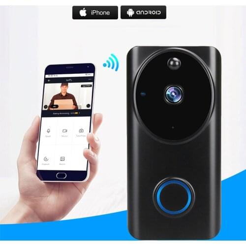 1080P WiFi Doorbell Camera Smart Video Doorphone Intercom Waterproof IP65 Night Vision Motion Detection Door Bell Tuya Free APP