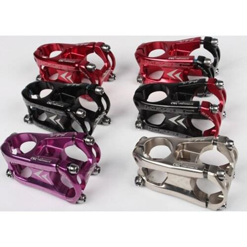 50mm CNC Hollow Bike Short Stem Ultra light XC Cross Country Short Handlebar Stem for MTB Mountain Bike Down Hill DH AM