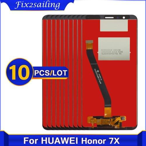 10PCS 100% tested For Huawei Honor 7X BND-L21 BND-L22 BND-L24 5.93 inch LCD display For Mate SE Touch Screen Digitizer Assembly