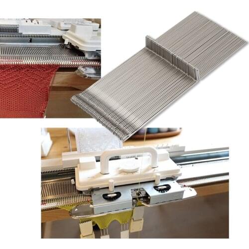 50 Pcs Knitting Machine Needle Knitting Machine Accessory 17.5cm for Fit for SK155 Sewing Tools Knitting Machine Accessory