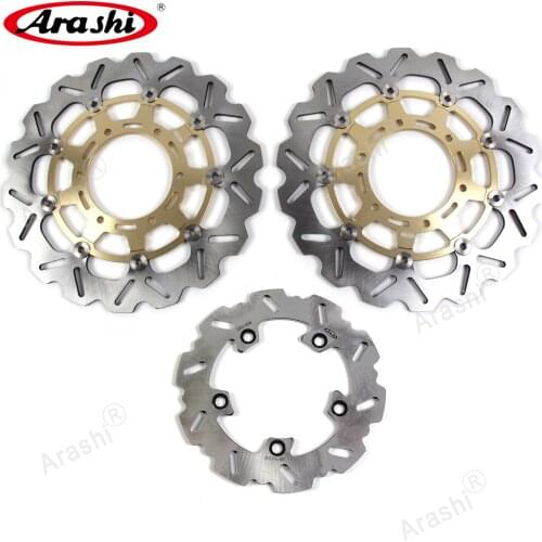 Arashi GSXR 1000 2016 CNC Floating Front Rear Brake Disc Rotor For SUZUKI GSX-R 1000 GSXR1000 GSX1000R GSX-R1000 16