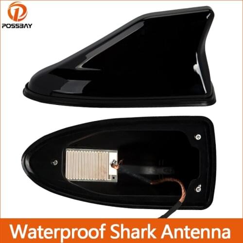 Car Waterproof Shark Fin Antenna Auto Radio Aerials Stronger Signal Universal for Mini Cooper/Suzuki Swift/Seat Ibiza/Citroen C4