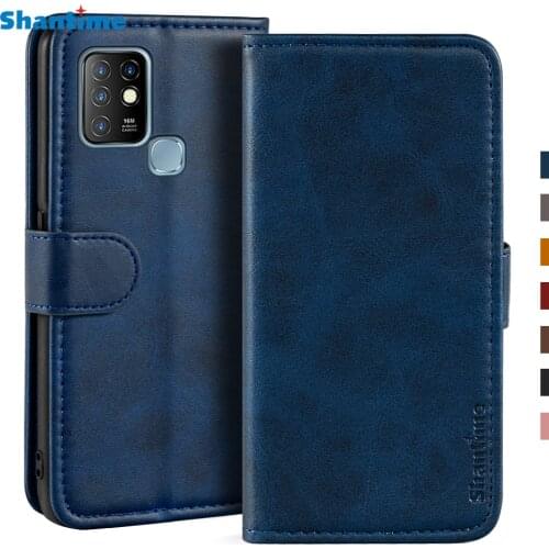 Case For Infinix Hot 10 Case Magnetic Wallet Leather Cover For Infinix Hot 10i X659B Stand Coque Phone Cases