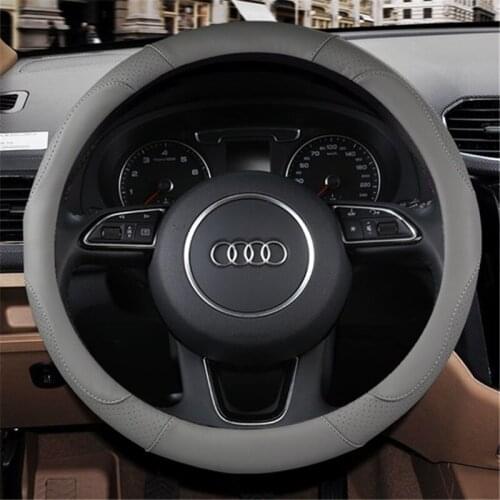 Car Steering Auto Wheel Cover Fashion New Cool Style Universal PU Leather Steering-wheel Cover car accessories peugeot 508
