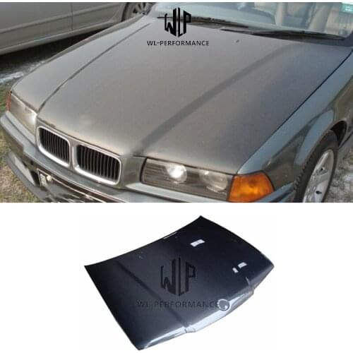 E36 3 Series High Quality Carbon Auto Fiber Bumper Front Engine Hood Bonnets Engine Covers For BMW E36 1992-1999 Car Body Kit
