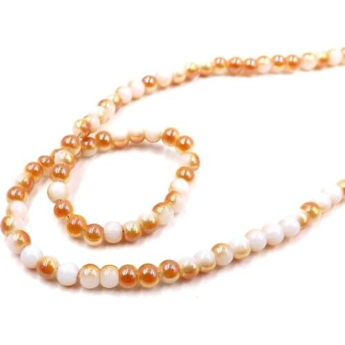 Hot~200pcs 4mm Round Shape Crystal Glass Beads charm Beads Loose Spacer Bead for DIY Jewelry Making YZ27