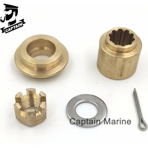 20-30HP Hardware Kit Thrust Washer/Spacer/Nut/Cotter Pin for Outboard Propeller Yamaha 20HP 25HP 30HP F20 F25 F30