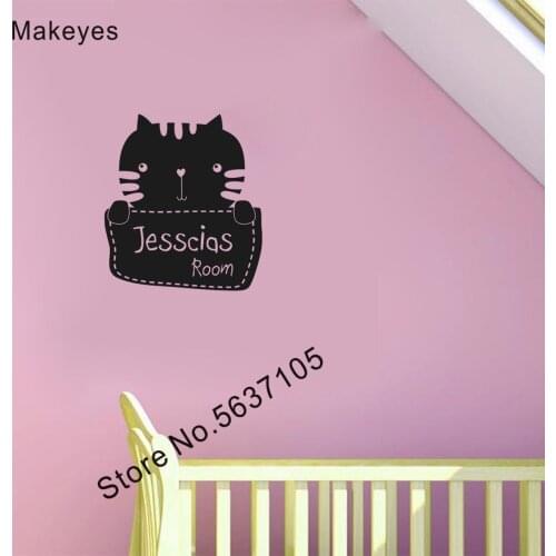 Наклейки кошки на стену Makeyes China At AliExpress