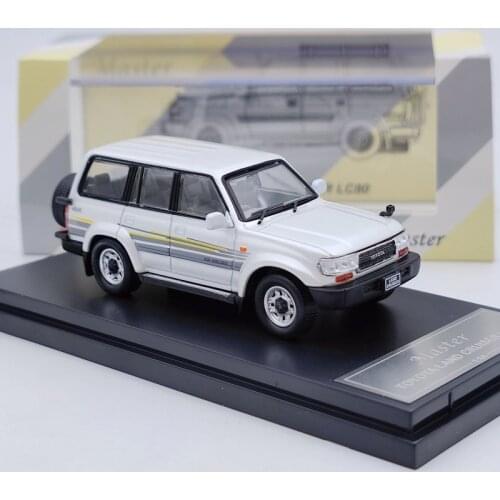Master To~ta Land Cruiser LC80 Diecast Models Collection Toys Car Right Cab Gifts 1:64