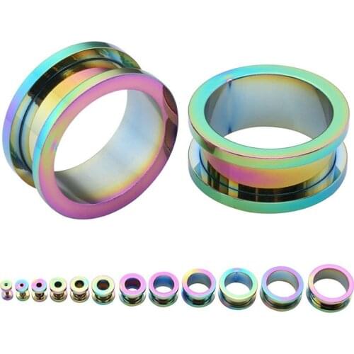 Fashion Creative jewelry stainless steel Gauges For Ear auricle for expanding ear hole amplifier stretching ear Vintage gift