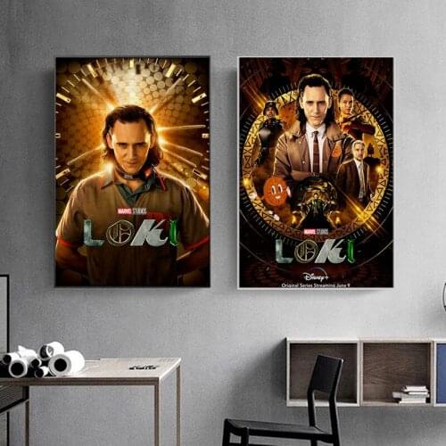 Marvel 2021 Loki Season 1 Hit TV Series Diamond Painting Diamond Mosaic Diamond Embroidery Cross Stitch Kits Home Decor