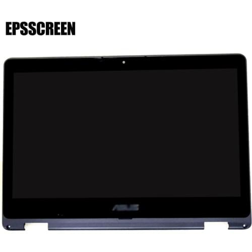 New FOR ASUS VivoBook Flip 12 TP202 TP202NA LCD Display Touch Screen Digitizer Assembly with Bezel 30pin HD 1366*768 FRAME