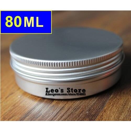 Wholesale 35mmx68mm 100pcs/lot 80ml mat aluminum Jars,cream & cosmetics container,electronic protect,LAJ-15b