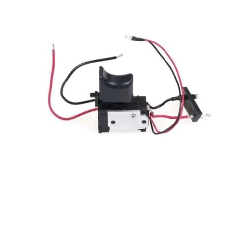 Electric Drill Dustproof Speed Control Push Button Trigger Switch DC 7.2-24V Switches