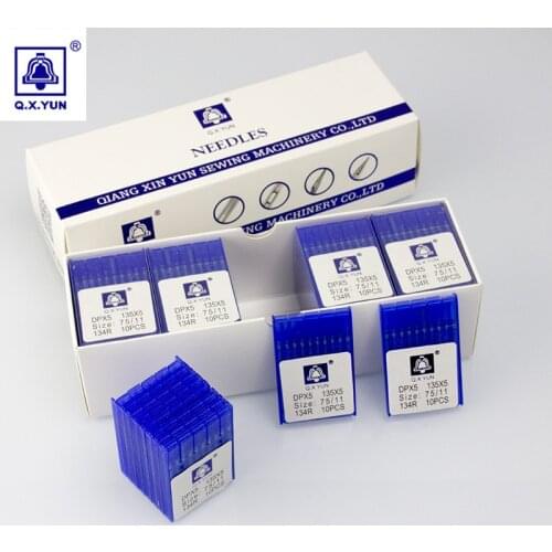 Q X YUN100pcs DPX5 DP5 135X5 9# 11# 12# 14# 16# 18# 20# 21# 22# 23# QXYUN Sewing Needles Accessory for Industrial Sewing Machine