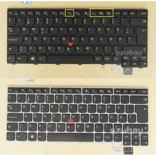 Swedish Finnish Keyboard for Lenovo Thinkpad T460S T470S, 13 Gen 1, 13 Gen 2, 01YR072 00PA519 00PA437 01YT126 01AV026 01AV066