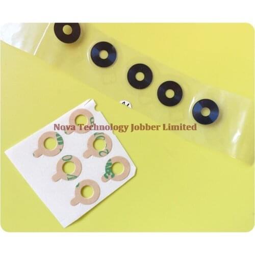 Wyieno 2Pcs/Lot S6 Real Camera Glass Lens For Meizu M6S Back Rear Camera Lens With Glue Tracking