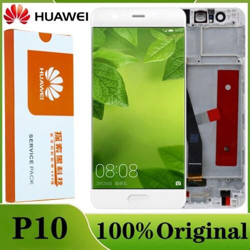 Huawei P10 LCD Display Touch Screen Digitizer Assembly VTR-L09 VTR-L10 VTR-L29 Display For Huawei P10 LCD With Frame Replacement