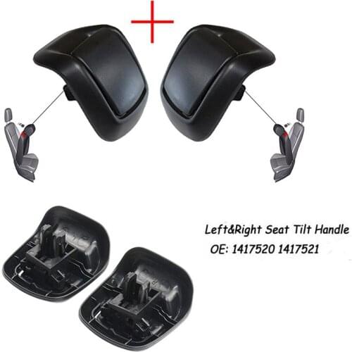 1Pair For Ford Fiesta MK6 2003 2004 2005 2006 2007 2008 Front Left Right Seat Tilt Handles 1417520 1417521 Seat Cover Release