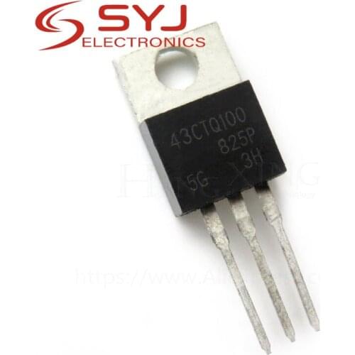 10pcs/lot 43CTQ100 TO-220 100V 43A new original In Stock