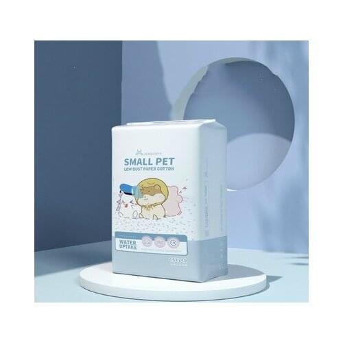 Hamster Paper Cotton Padding Dust-Free Cotton Paper Small Animal Paper Cotton Absorbent and Deodorizing Sawdust Hamster Supplies