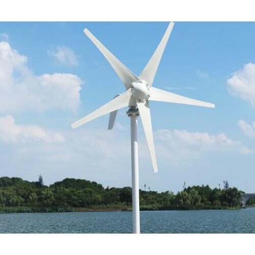 Fast delivery Poland Warehouse 400w 600w 800w Free energy Horizontal Wind Turbine Generator 12/24V With Controller