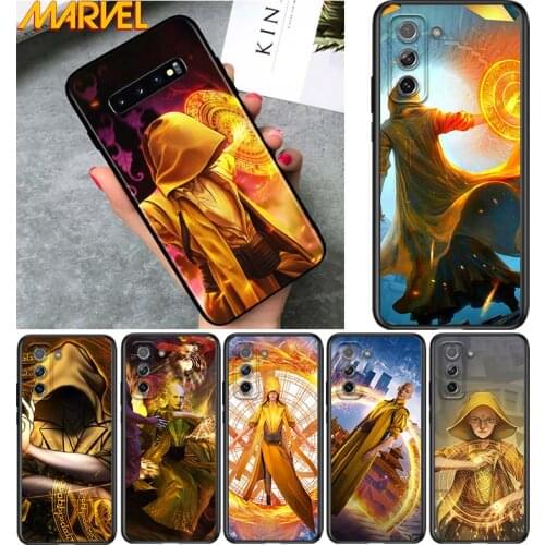 Marvel Ancient One for Samsung Galaxy S21 Ultra Plus Note 20 10 9 8 S10 S9 S8 S7 S6 Edge Plus Soft Black Phone Case