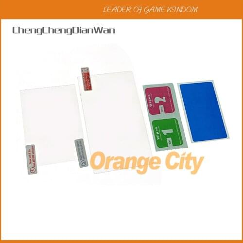 ChengChengDianWan Ultra Tempered Glass Screen Protector Film for New 3DSXL 3DSLL Screen Protector for New 3DS XL LL 2sets/lot
