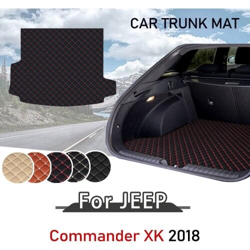 For Jeep Commander XK 2018 Trunk Floor Mats Cargo Liners Trunk Floor Mat Dust proof car boot pad Interior Accessories