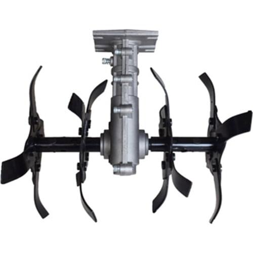 Gas engine power Small Tiller,Cultivators, digging transfer head assembly for 26mm tube grass trimmer brush cutter 43cc 52cc