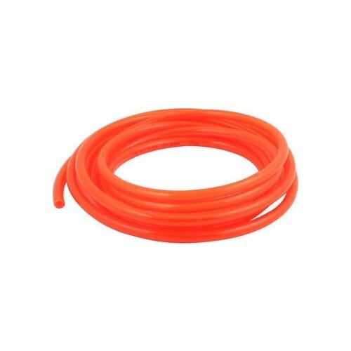 12mm x 8mm Fleaxible PU Tube Pneumatic Polyurethane Hose 5M Length Orange