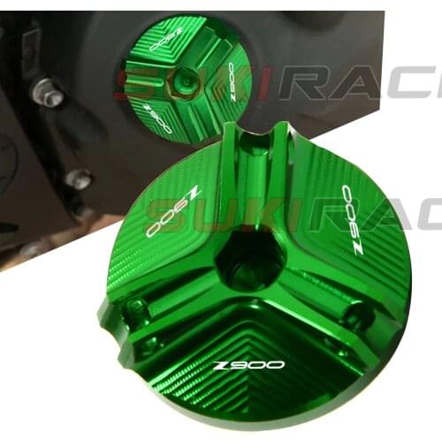 Z900 CNC Motorcycle Engine Magnetic Oil Filler Cup Cap Plug Cover Screw For Kawasaki Z900 Z 900 2017 2018 2019 2020 2021