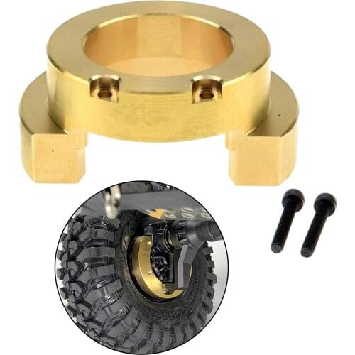 Copper Counterweight Balance Weight Fit for TRX6 TRX4 1:10 RC Crawler Accs