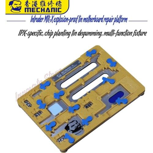 MECHANIC IPhoneX XS MAX XR explosionproof tin motherboard repair platform MR-X planting tin degumming multi-function repair tool