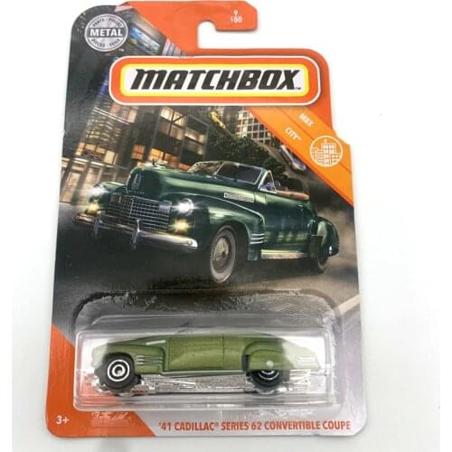 41 CADILLAC SERIES 62 CONVERTIBLE Matchbox Cars 1:64 Metal Diecast Alloy Model Car Toy Vehicles