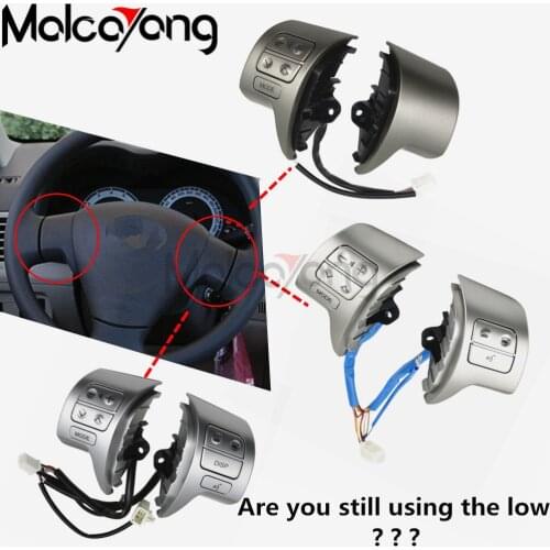 New Steering Wheel Control Button switch For Toyota Corolla ZRE15 2007 ~2014 84250-02200 84250-12020
