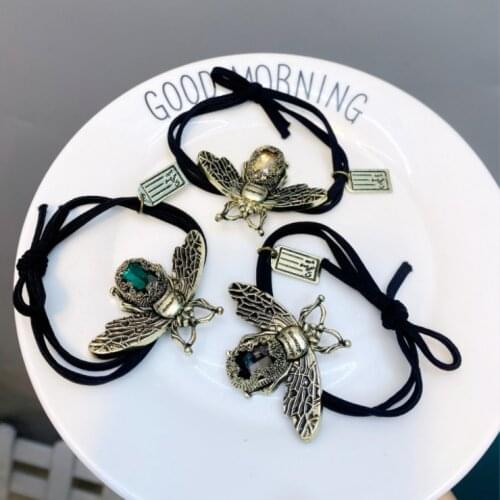 New alloy diamond hair ring shiny crystal hair accessories sweet hairpins