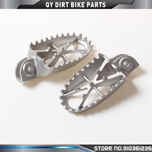 High Quality stainless steel foot rests foot pegs for Dirt Bike Pit Bike MX Motorcross