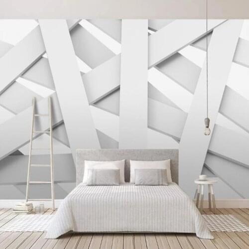 Custom papel DE parede 3d,Square space mural for living room bedroom sofa background decoration wallpaper