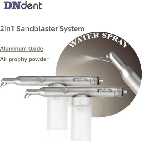 Dental Alumina Air Abrasion Polisher Microetcher Sandblasting Sandblaster with water spray teeth whitening cleaning pen